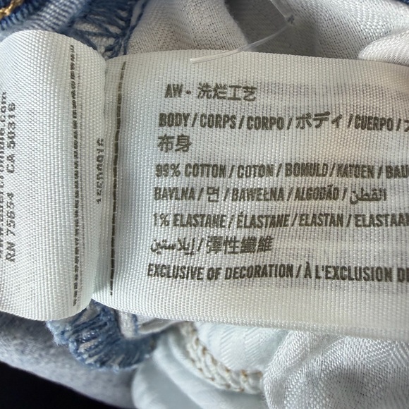 Abercrombie & Fitch The 90s Straight Ultra High Rise Jeans Curve Love Size 26 2 - Picture 7 of 7